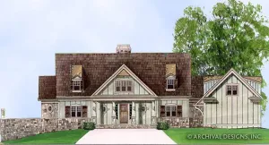 Spacious 4-Bedroom Home Plan with Bonus Room and Walkout Basement