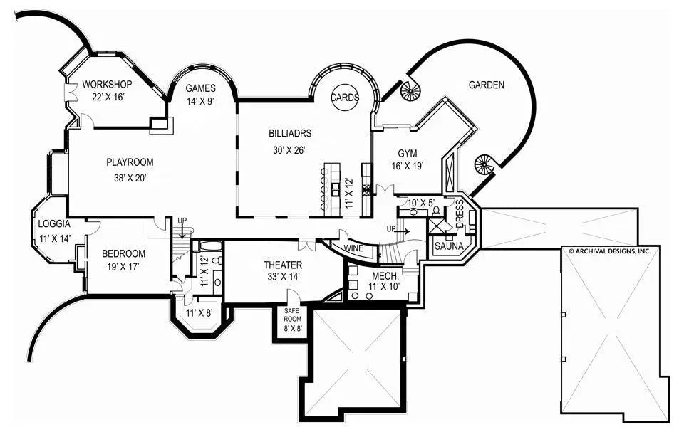 Spacious 7,618 sq ft Home with 6 Bedrooms and Luxurious Features