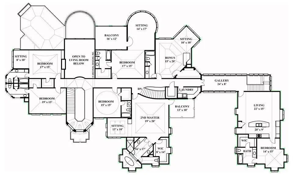 Spacious 7,618 sq ft Home with 6 Bedrooms and Luxurious Features