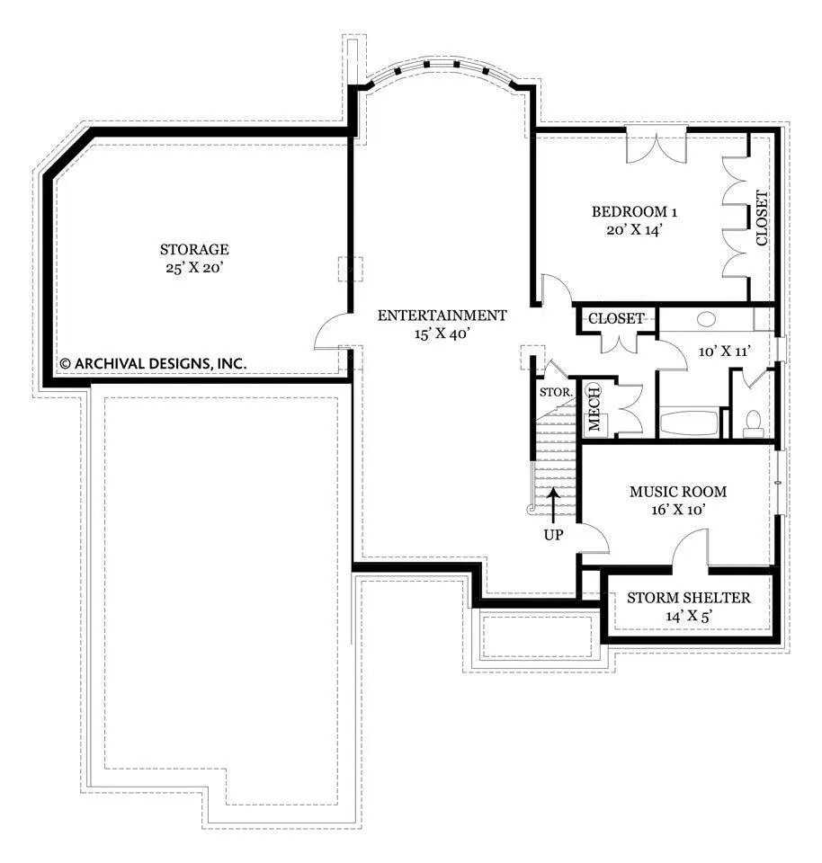 Spacious Luxury Home Plan with Walkout Basement and Versatile Layout