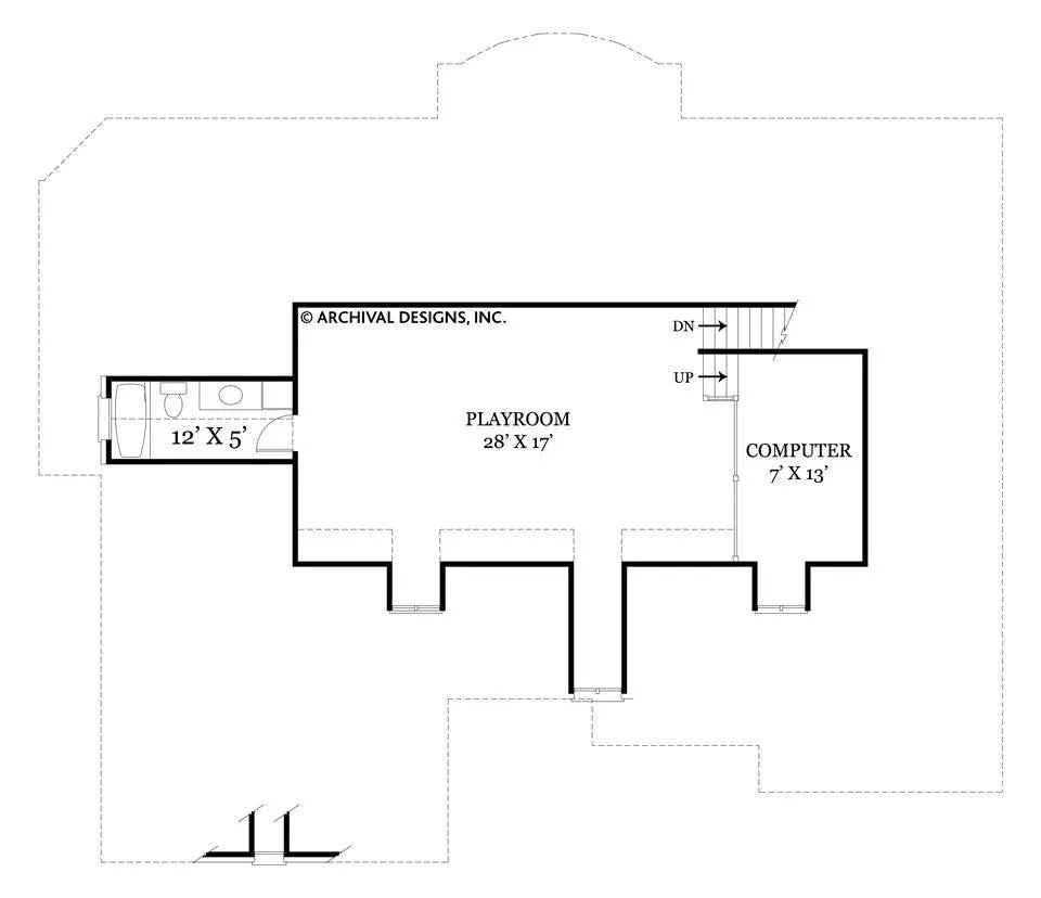 Spacious Luxury Home Plan with Walkout Basement and Versatile Layout