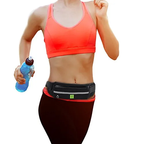 THIS INGENIOUSLY-DESIGNED RUNNING BELT TO HOLD YOUR KEYS, PHONE, AND CASH