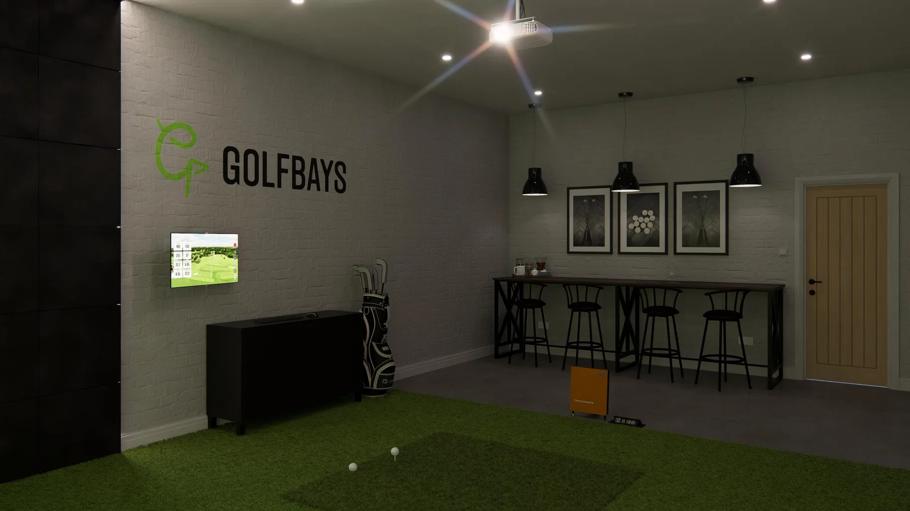 Virtual CAD Consultancy - Golf Simulator Design