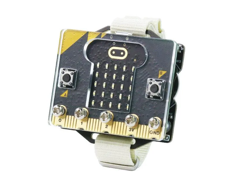 Yahboom Wrist:bit wearable watch kit based on BBC Micro:bit V2/V1.5 board