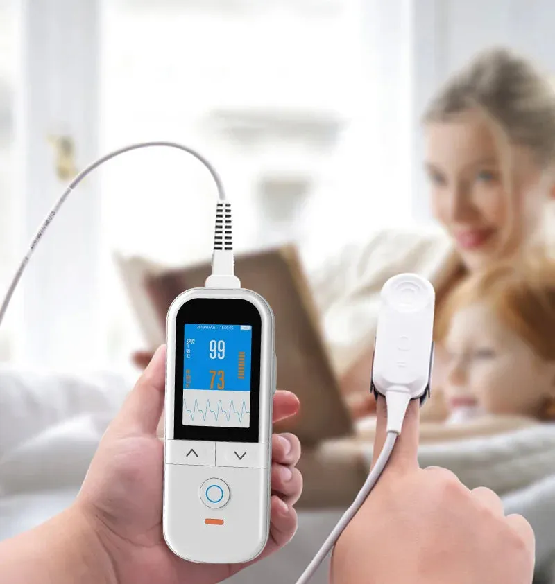 Yongrow YK-820A Medical Rechargeable Handheld Pulse Oximeter Portable oximetro De Pulso De Dedo Baby Neonatal SPO2 Handheld Blood Oxygen